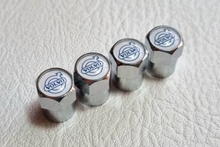 4 Tapones de Neumaticos con Logo Emblema Volvo