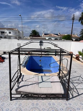Cama Balancín Doble de Jardín