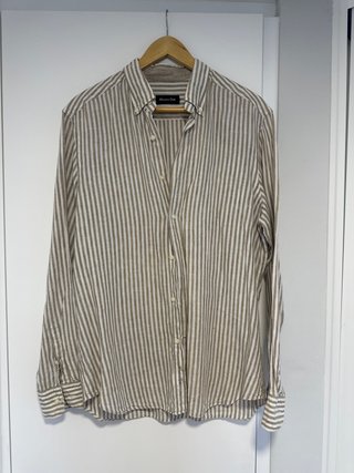 Camisa de hombre a rayas Massimo Dutti
