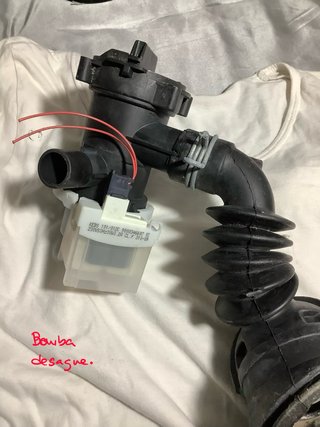 Bomba de desagüe para lavadora