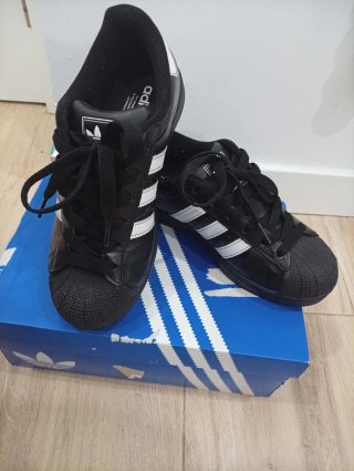 Zapatillas Adidas Superstar Negras
