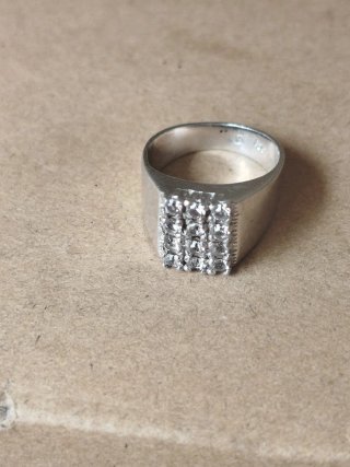 Anillo de Plata 925 con Circonitas