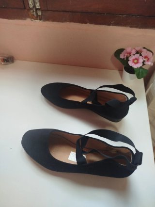 Bailarinas Negras Talla 41