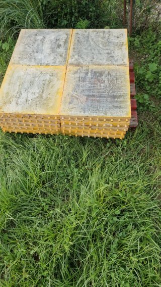Chapas de encofrar pilares de 50 x 50