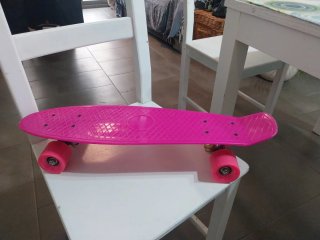 Monopatín Rosa Tipo Penny