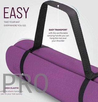 Esterilla de yoga - lila-rosa