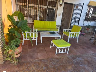 Set de Muebles de Jardín Aluminio Blanco