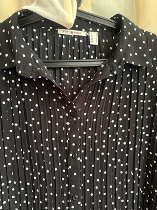 Blusa Punt Roma Lunares Talla 46/48