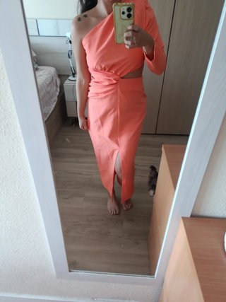 Vestido de Boda midi Mariquita Trasquila.