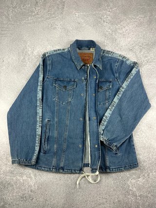 Chaqueta vaquera Levi's Premium azul M con bandas