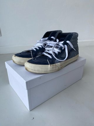 Botas Vans/ Zapatillas tipo bota azul marino