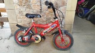 Bicicleta Infantil Roja 3-4 años