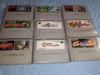 Lote 9 Juegos Super Famicom (Super Nintendo)