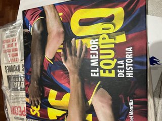 Libro el mejor equipo de la historia sextete