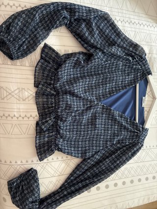 Blusa Noon Estampada Talla M