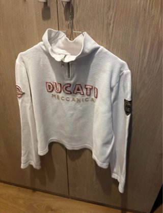 Sudadera Ducati Blanca