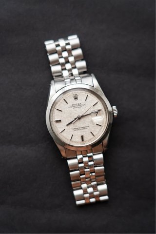 Reloj Rolex Datejust 1600 Linen Dial