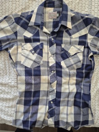 Camisa Vintage Wrangler Cuadros