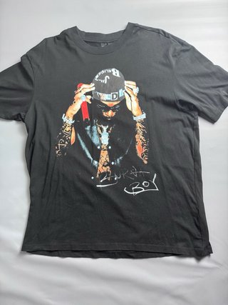 Camiseta Negra Hip Hop B.B. | Urban Streetwear Ret
