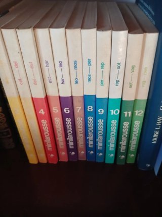 Colección Minilarousse 12 Volúmenes