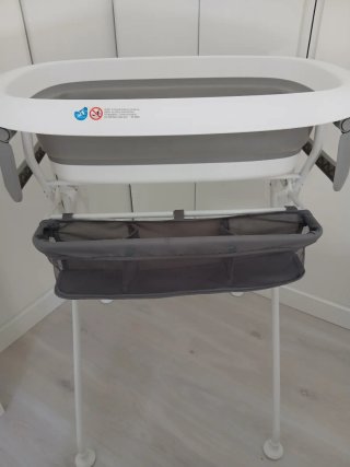 Bañera Plegable para Bebé con Patas