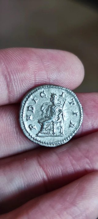 Denario de Plata Romano