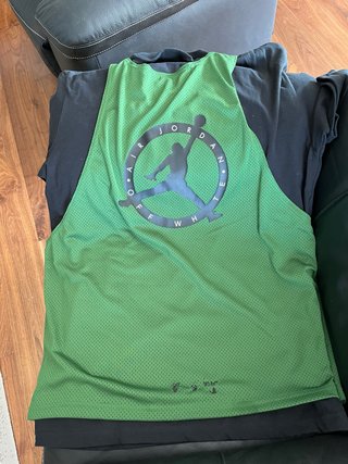 Camiseta Air Jordan x Off-White Verde