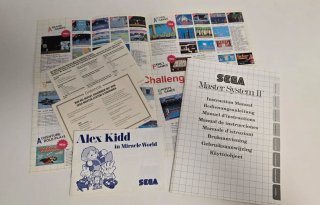 Manuales Sega Master System II