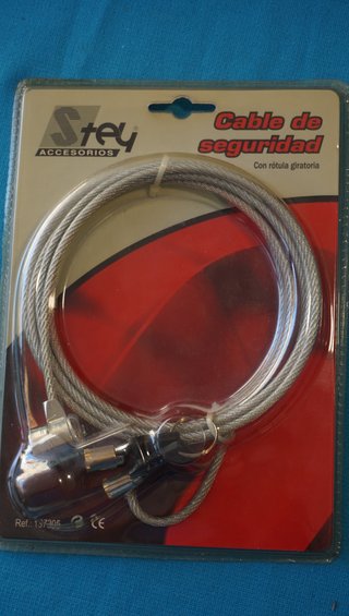 Cable de seguridad Stey con rótula giratoria