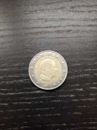 Moneta da 2 Euro di Monaco