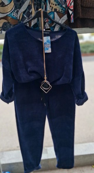 Conjunto de dos piezas azul