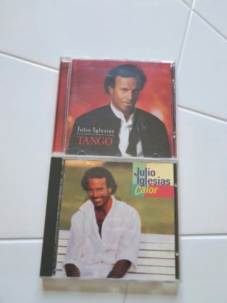 ‼️2 CDs x 4€‼️de Julio Iglesias: Tango y Calor