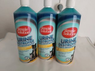 3 Botes Simple Solution Urine Destroyer. Enzimátic