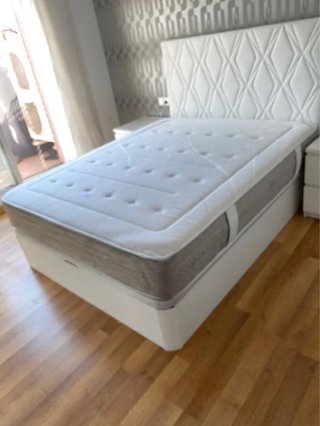 Colchón y canapé pack cama oferta 50%