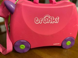 Maleta infantil Trunki rosa