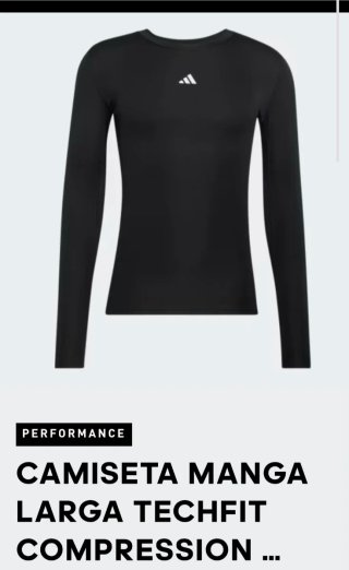 Camiseta Compresión adidas Techfit