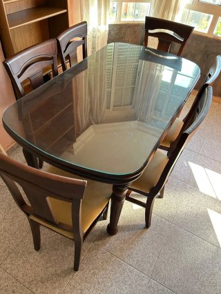 Mesa de Comedor con 6 Sillas