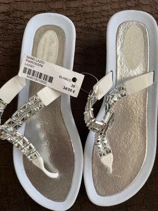 Sandalias Pia Rossini Blancas Talla 39