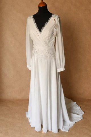Vestido de Novia Nuevo Priam Paris Talla 38