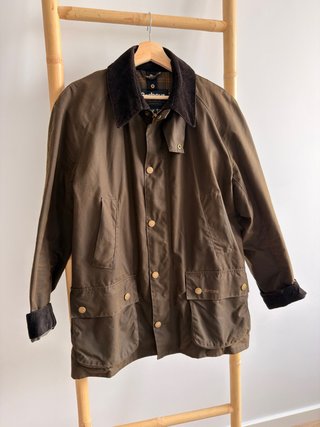 Chaqueta Barbour Ashby Hombre Olive Talla M