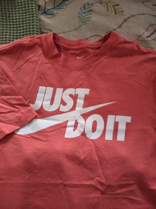 Camiseta Nike Just Do It salmon