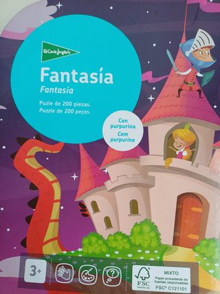 Puzzle Fantasía El Corte Inglés 200 piezas