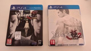 Yakuza Kiwami 1 y 2 Steelbook Edition PS4