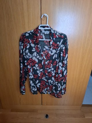 Blusa Natura con estampado floral