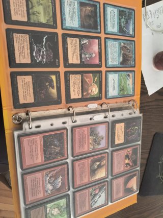 Collezione carte Magic: The Gathering vintage old
