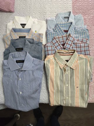 Lote 8 Camisas Hombre Massimo Dutti y Pedro d. Hie