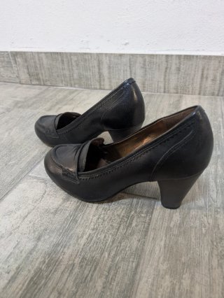 Zapatos de Piel Negros Clarks