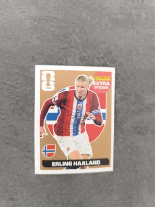 Cromo Panini Extra Sticker Erling Haaland