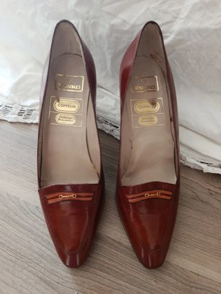 Zapatos Vintage de Piel Yanko