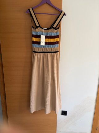 Vestido de croché Zara
